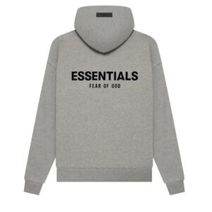 Fear of God Essentials Gray Hoodie NWT